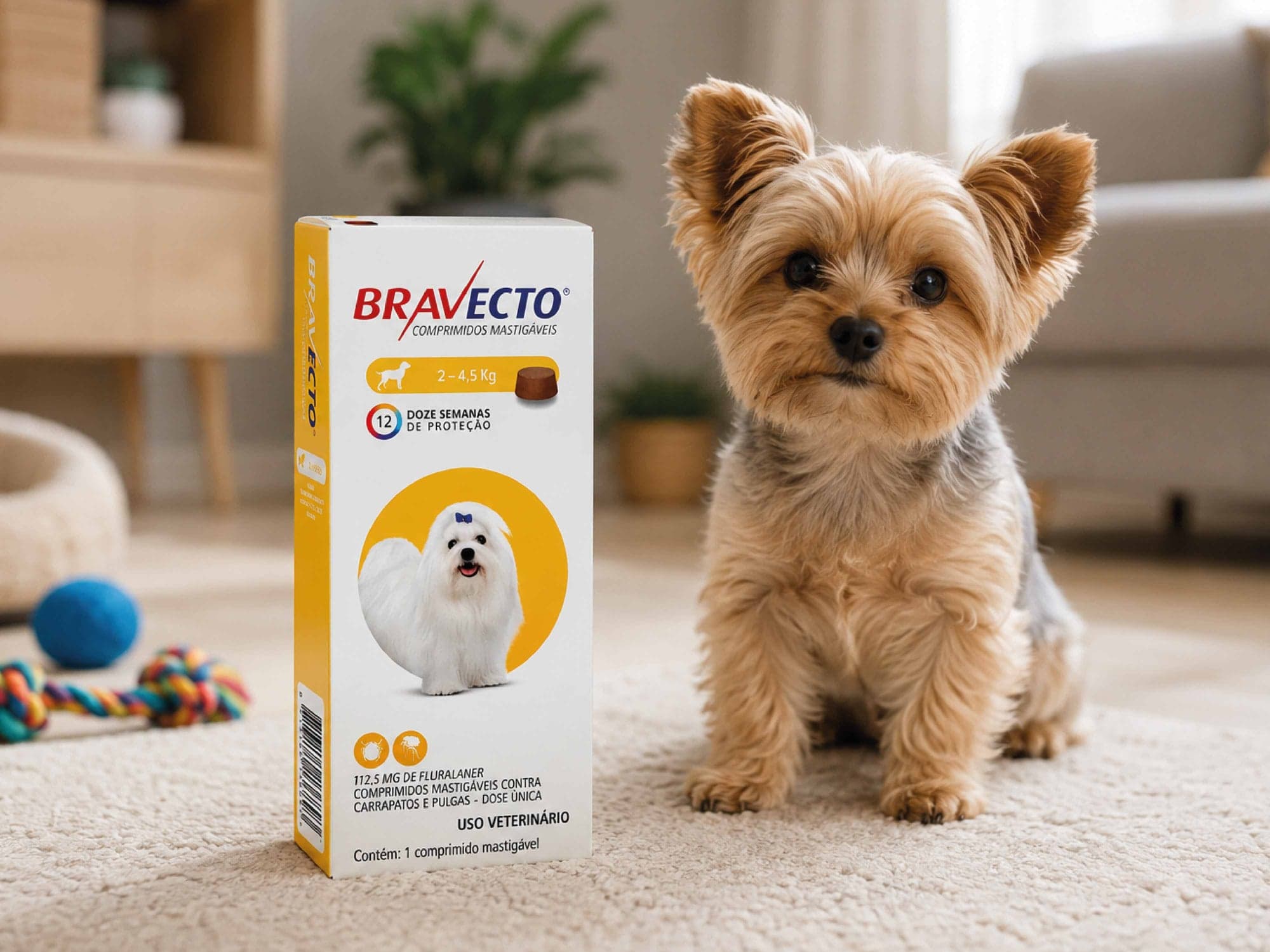 Bravecto para perros pequeños ¿existe presentacion para razas toy y miniatura?